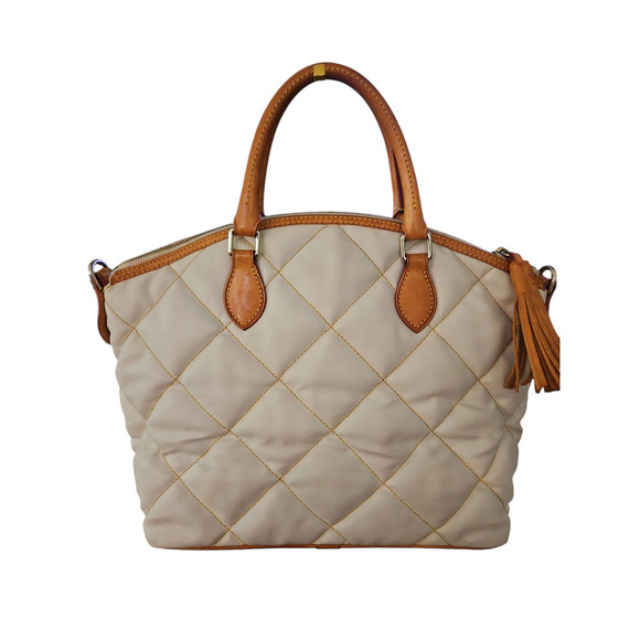 Dooney and Bourke Quilted Leather Handbag with COA - Picture 2 of 16